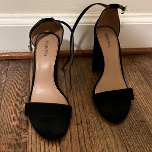 Merona Women’s size 7 black wedge heels